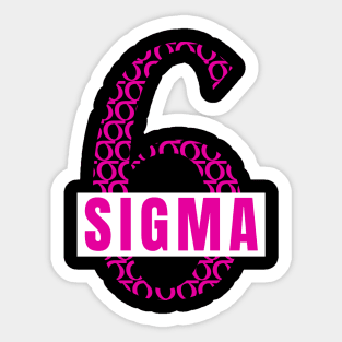 Lean Six Sigma / 6 Sigma Sticker